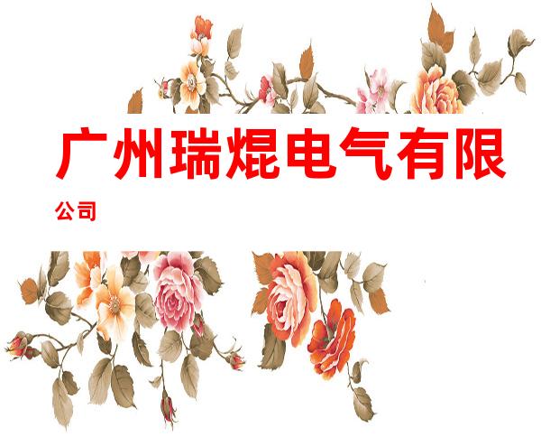 广州瑞焜电气有限公司